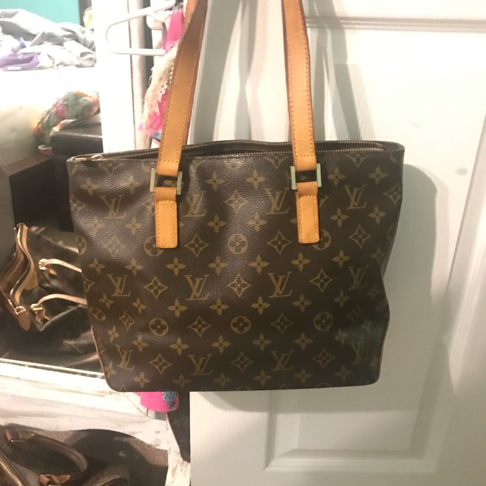 Authentic Louie Vuitton Cabas piano bag